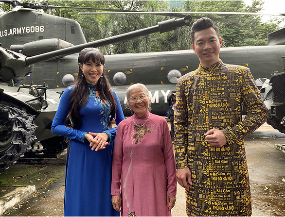 Nghệ sĩ Phi Điểu, Quỳnh Hoa lan tỏa tình yêu áo dài tại các điểm du lịch nổi tiếng