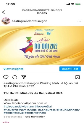 Các hoạt động hưởng ứng Lễ hội Áo dài Thành phố Hồ Chí Minh lần thứ 8 năm 2022 - ảnh 18