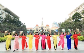 Quận 3 - Các hoạt động hưởng ứng Lễ hội Áo dài Thành phố Hồ Chí Minh lần thứ 8 năm 2022 - ảnh 17