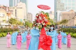 Quận 8 - Các hoạt động hưởng ứng Lễ hội Áo dài Thành phố Hồ Chí Minh lần thứ 8 năm 2022 - ảnh 7